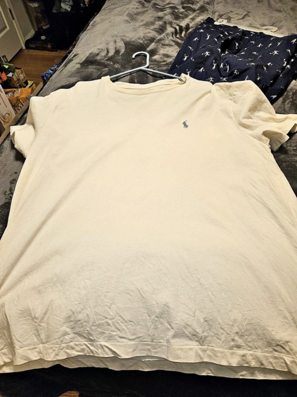 Polo Ralph Lauren Classic Fit Logo Jersey T-Shirt Short Sleeve Tee in White